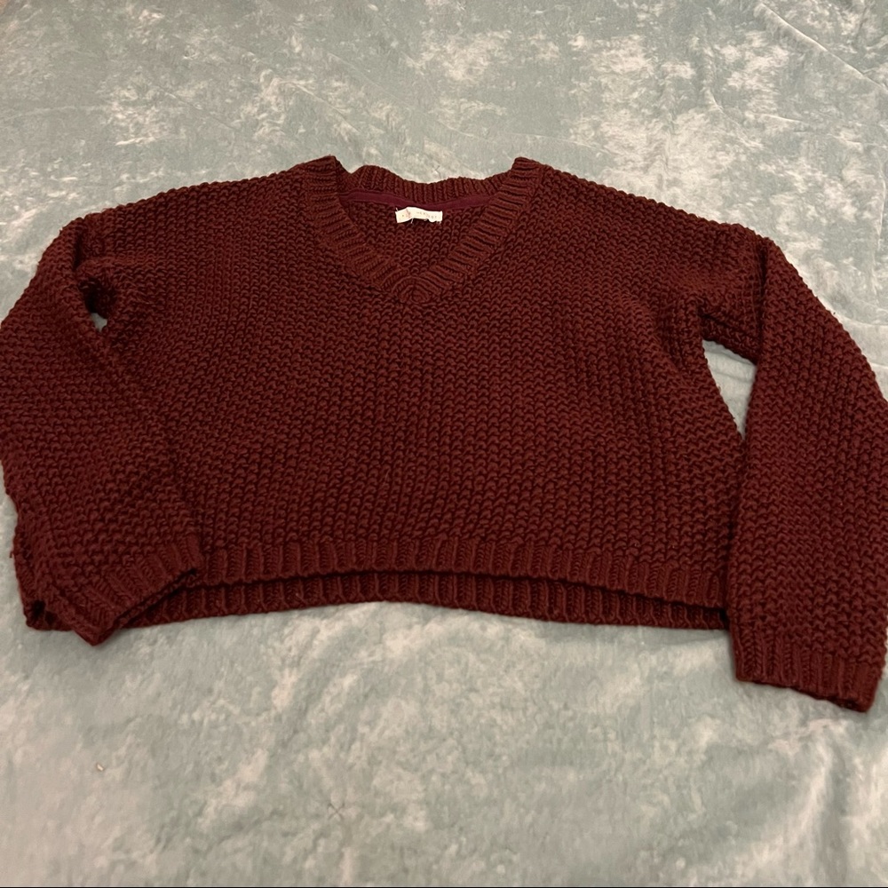 Pacsun LA hearts meadow v-neck sweater